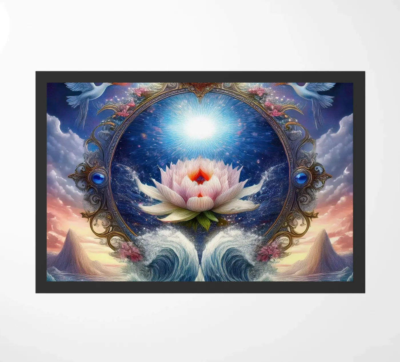 fiore zerbino da kimmindmuse