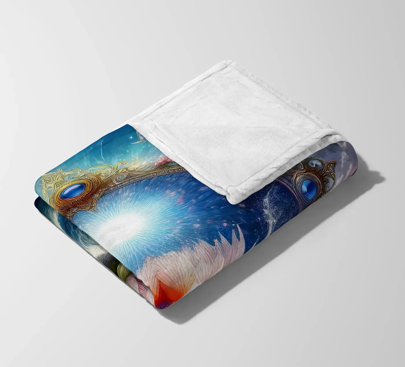 Blume Fleecedecke von kimmindmuse