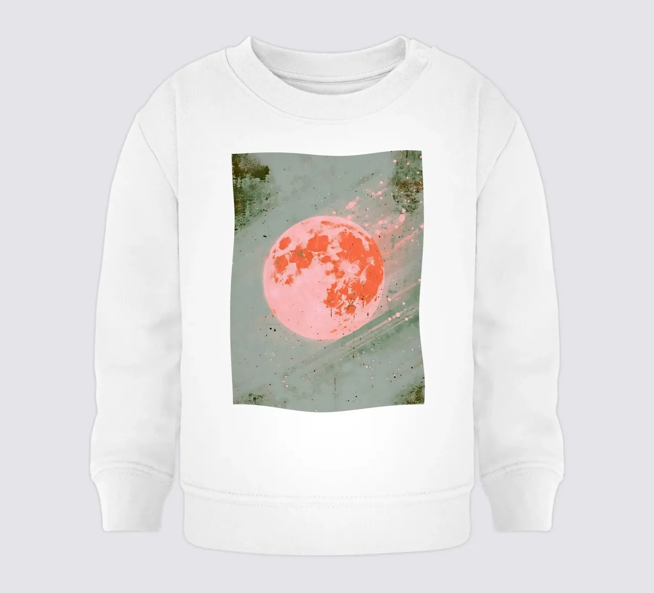 Luna di primavera felpa neonato da cafelab