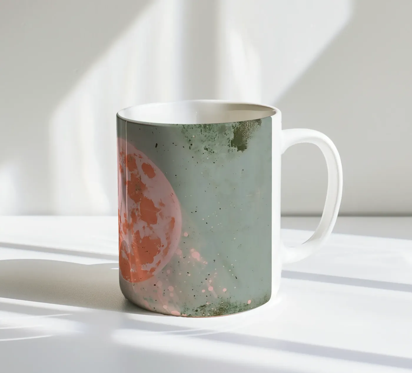 Spring Moon ceramic mug by cafelab