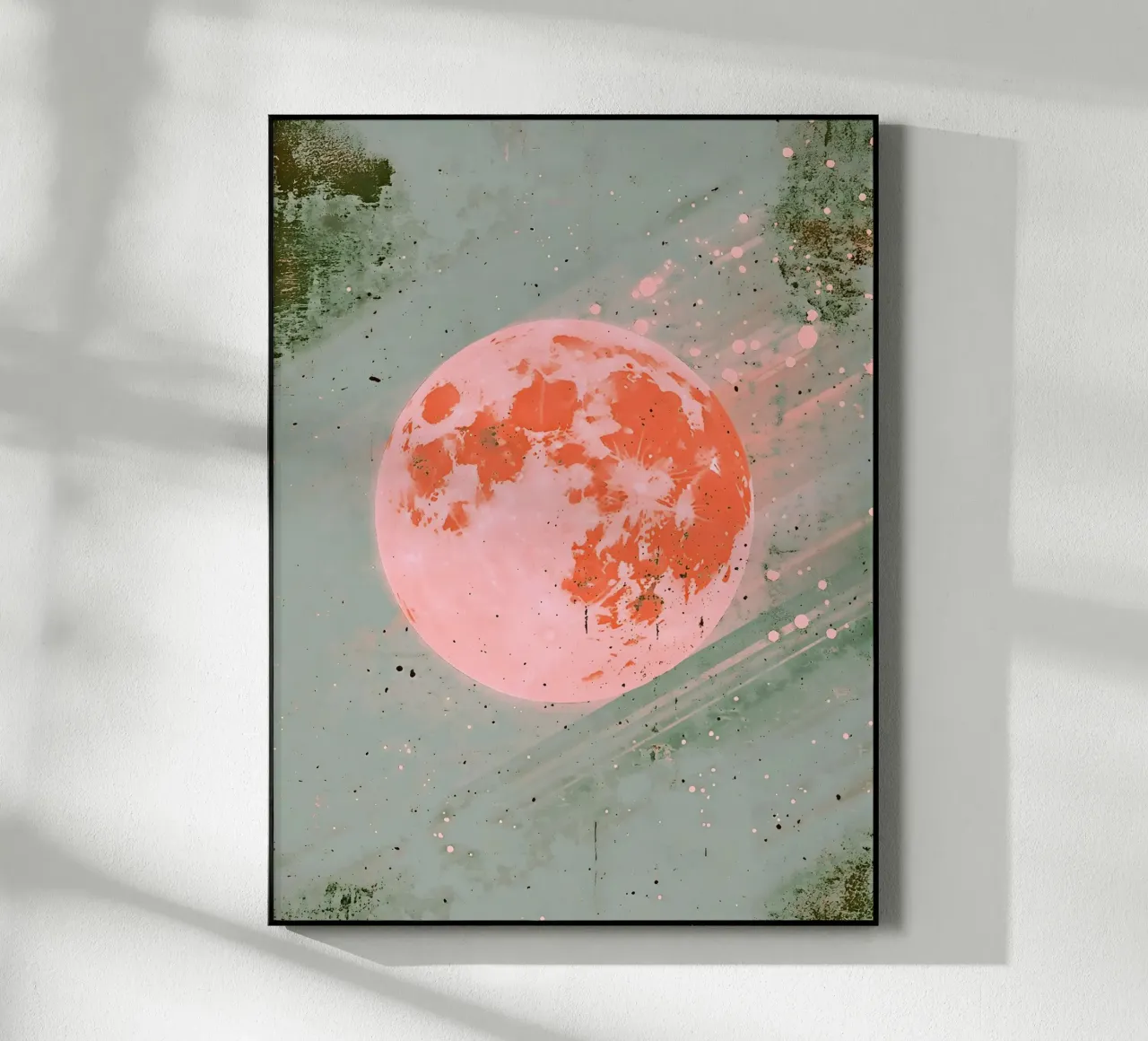 Frühlingsmond Acryl-Glas von cafelab