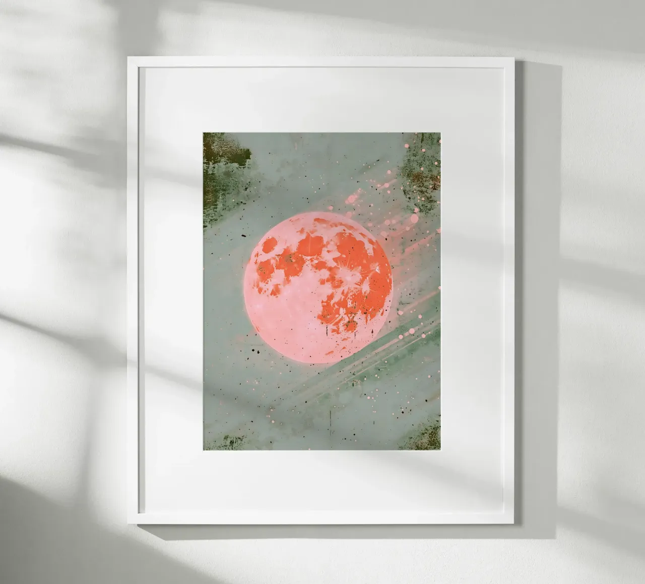 Spring Moon poster by cafelab