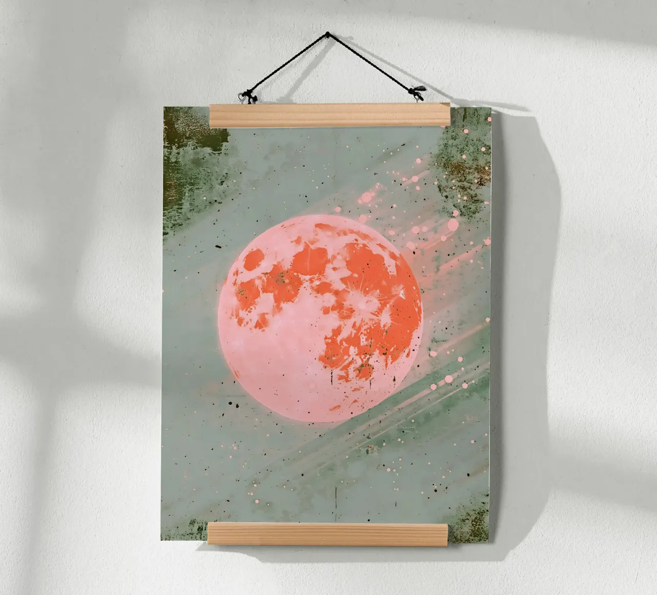 Spring Moon poster by cafelab
