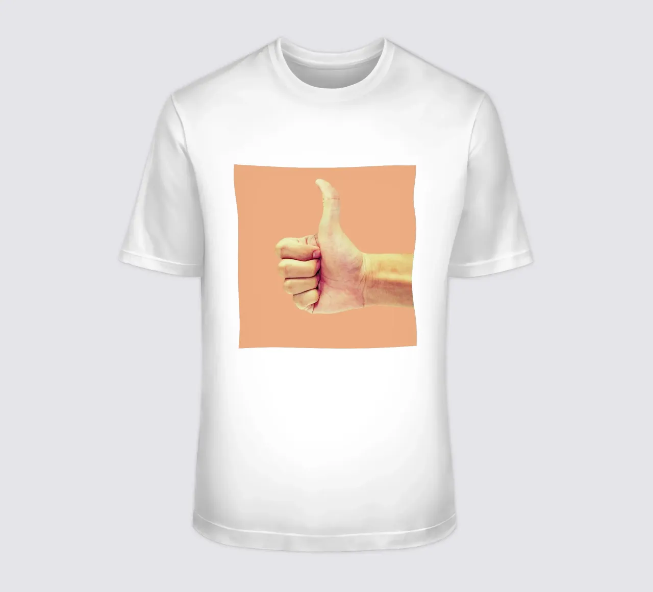 Thumb up Yourself t-shirt by suckertom