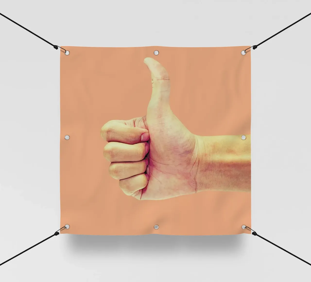 Thumb up Yourself telo in pvc da suckertom