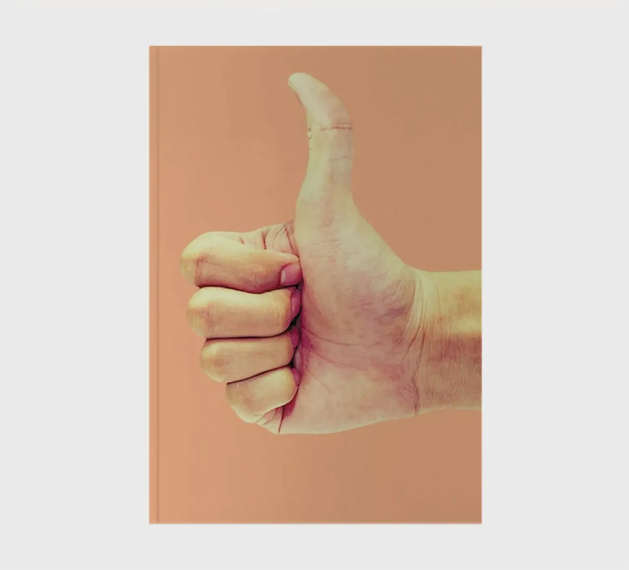 Thumb up Yourself notebook by suckertom