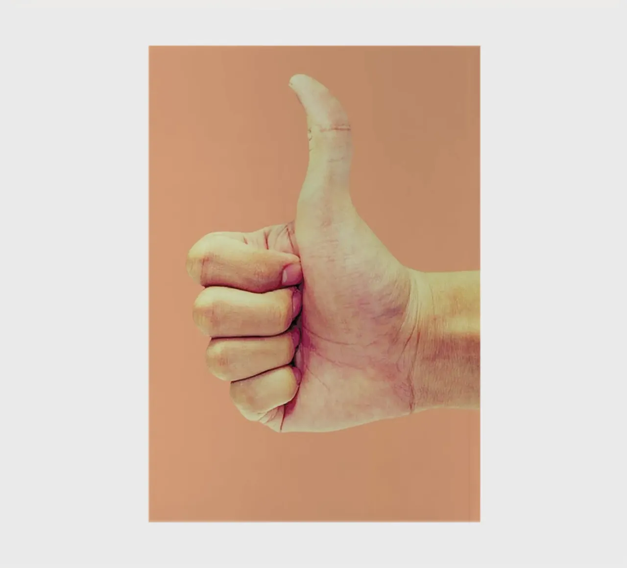 Thumb up Yourself notebook by suckertom