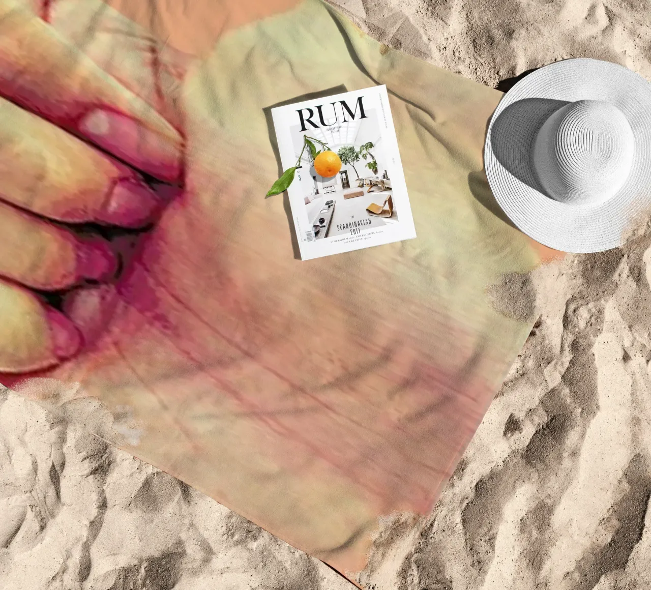 Thumb up Yourself toalla de playa de suckertom
