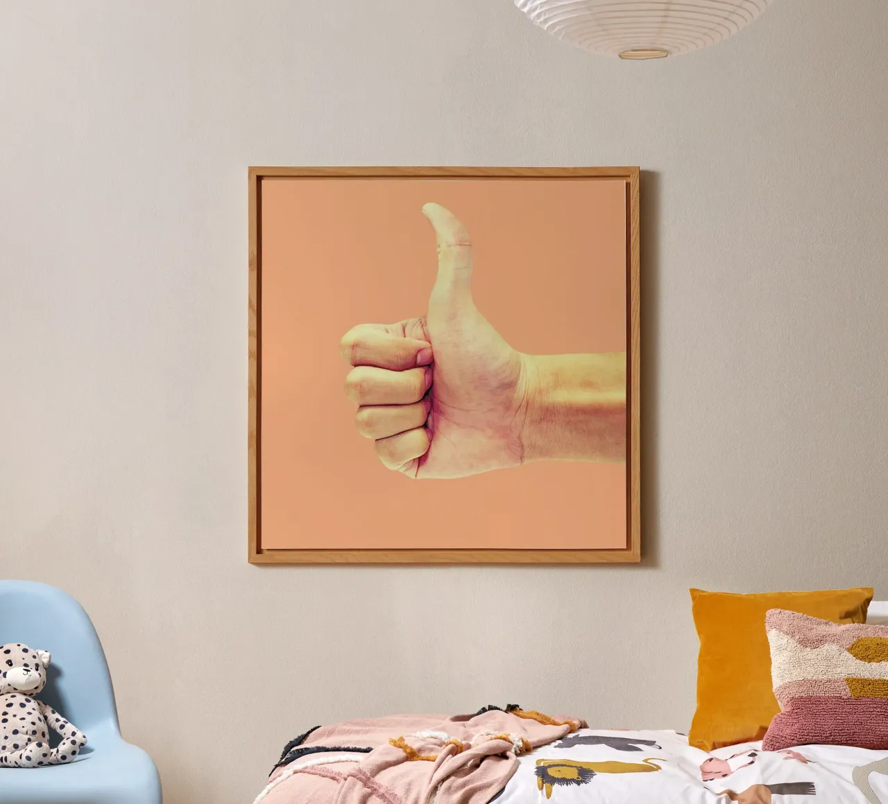 Thumb up Yourself alluminio dibond da suckertom