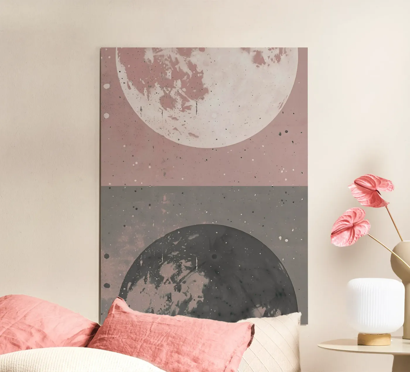 Double Moon poster by cafelab