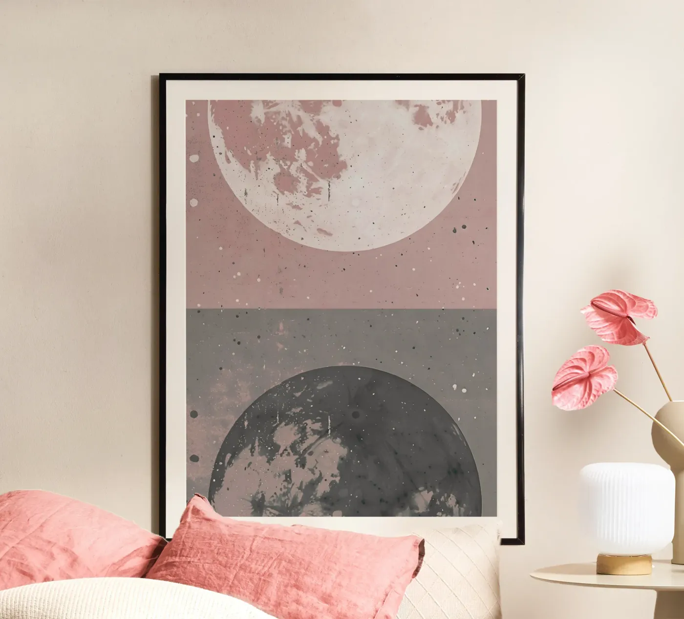 Double Moon poster by cafelab