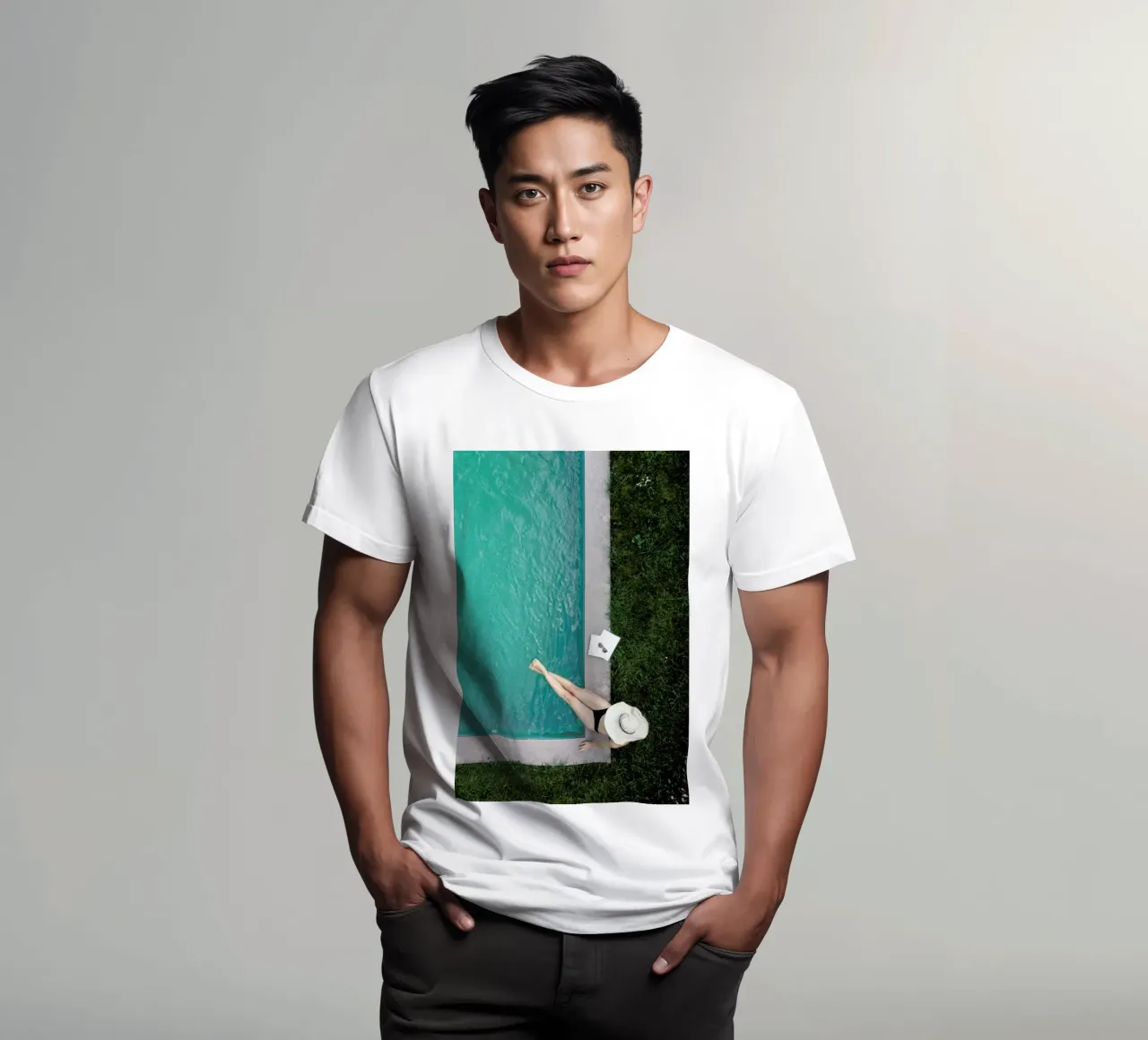 Summer at the Pool t-shirt da Studio Nahili