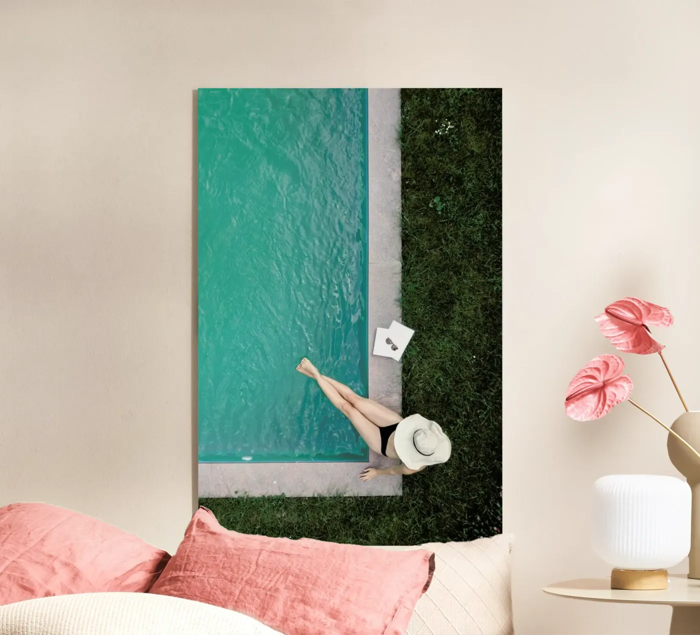 Summer at the Pool plexiglass da Studio Nahili