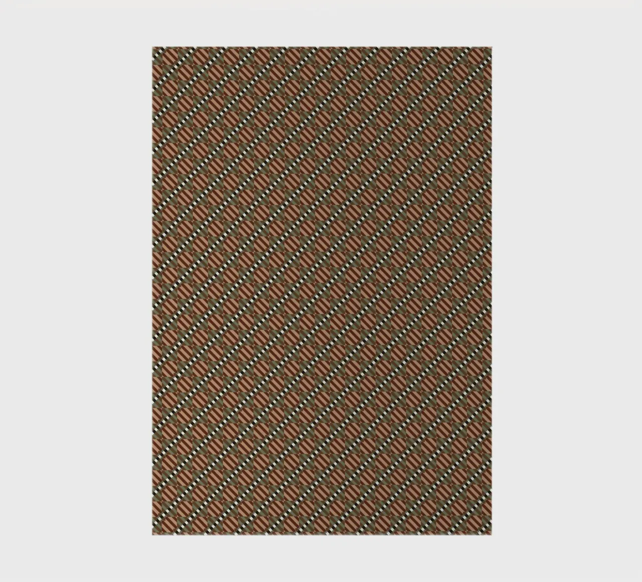 Psychedelic seamless geometric pattern notebook by Little Dean