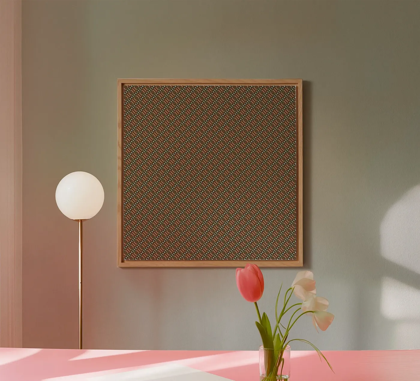 Psychedelic seamless geometric pattern forex plate by Little Dean