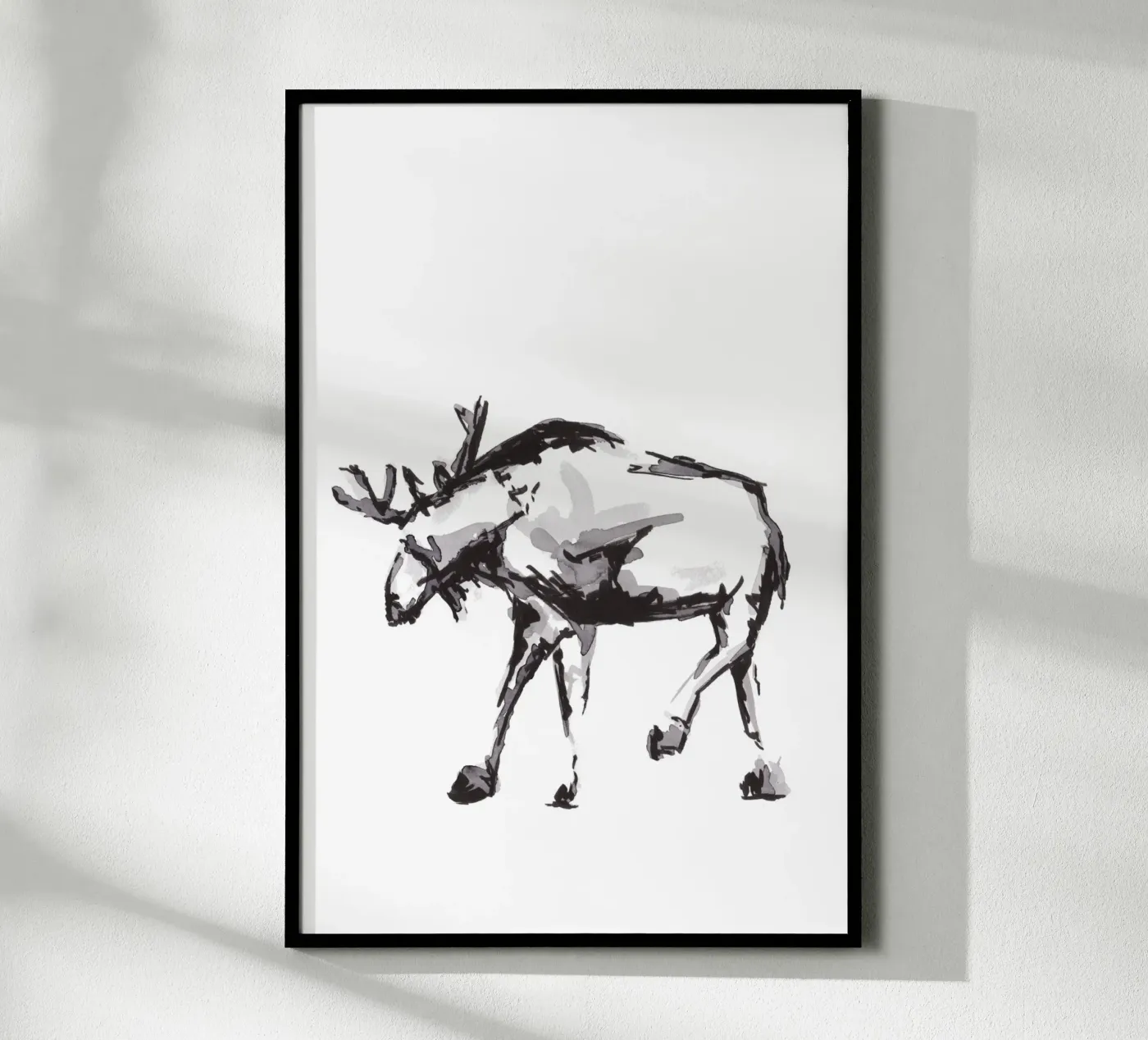 Elk poster by KRUTH DESIGN