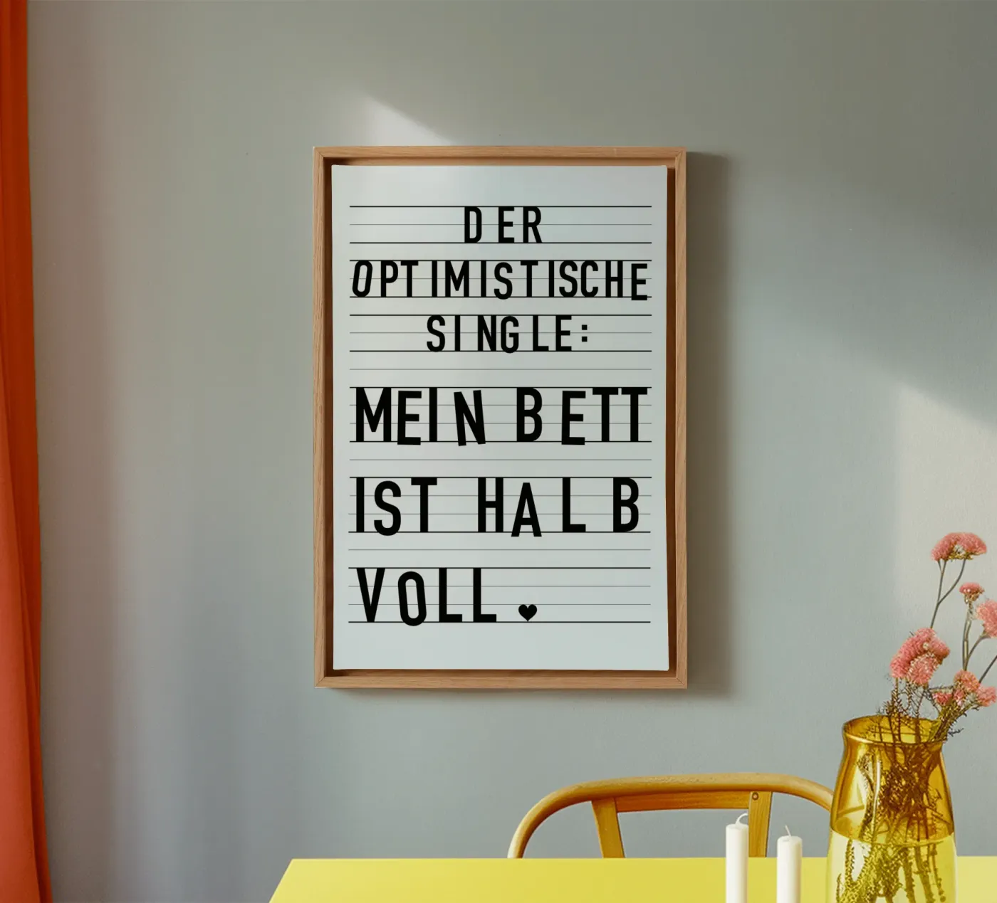 Single canvas van typealive