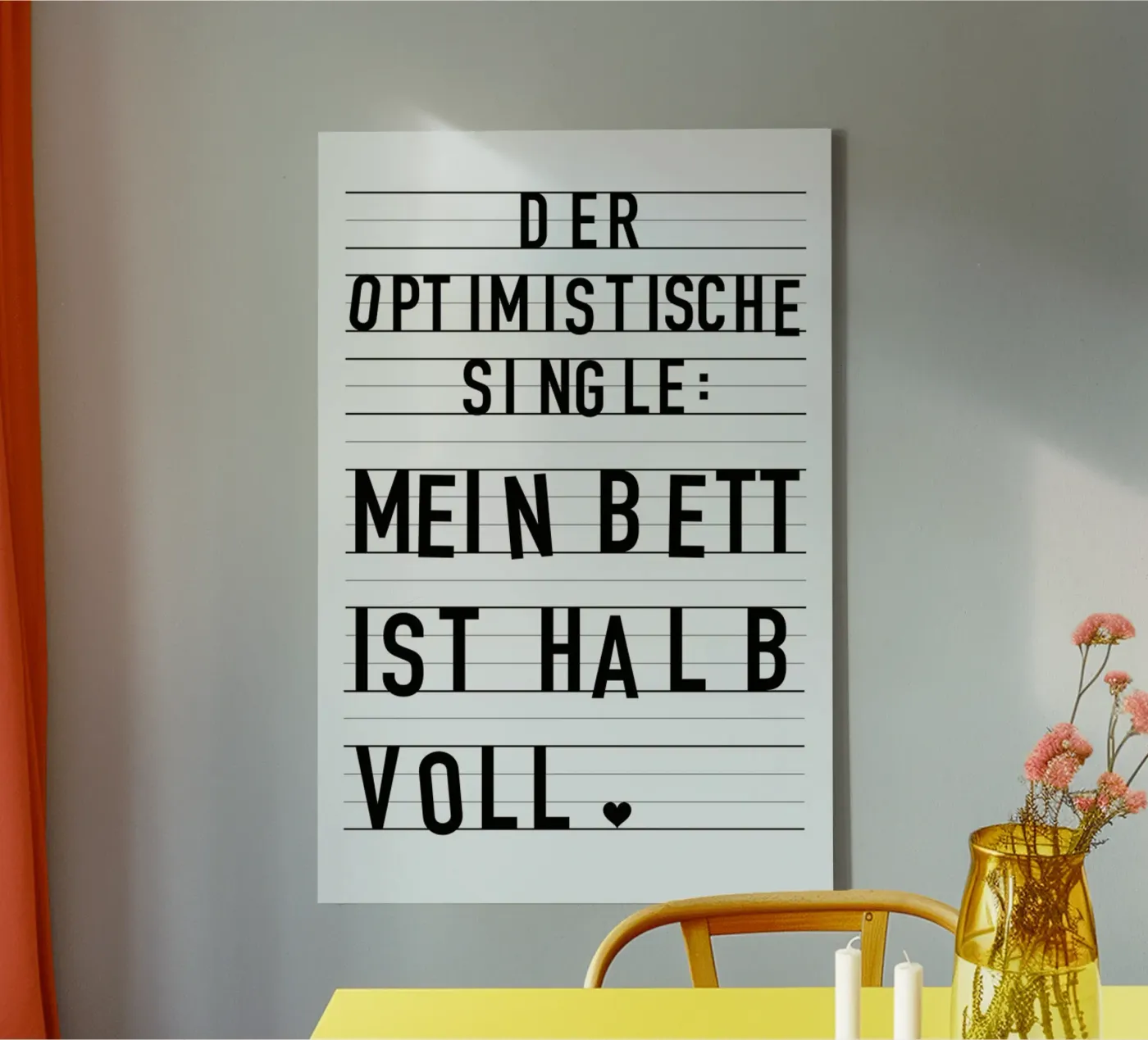 Single canvas van typealive