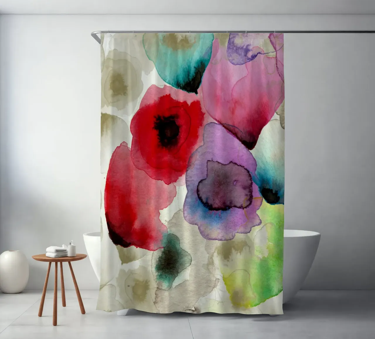 palla d'acqua1 tenda da doccia da Giulio Iurissevich