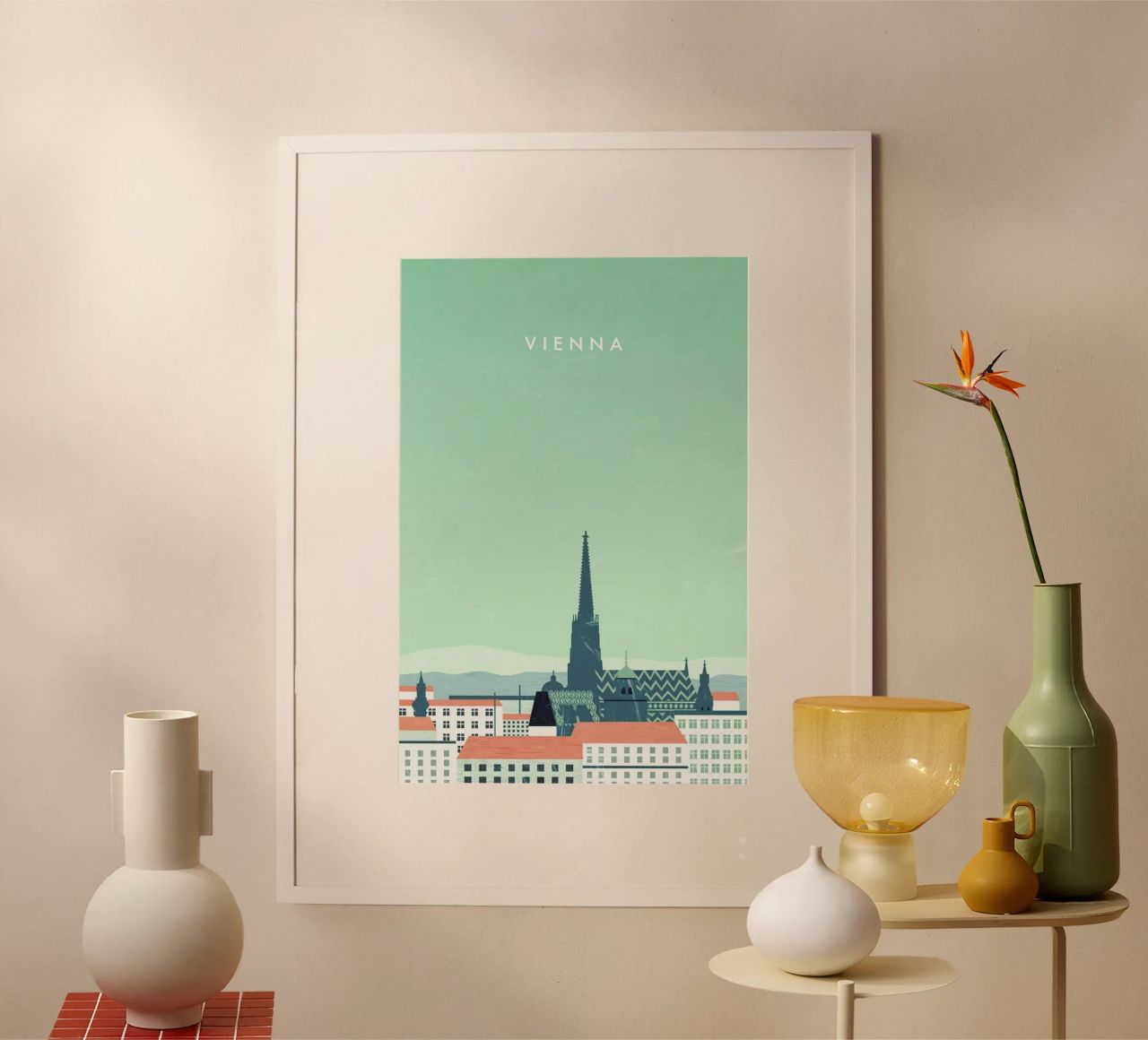 Wien Poster von Katinka Reinke