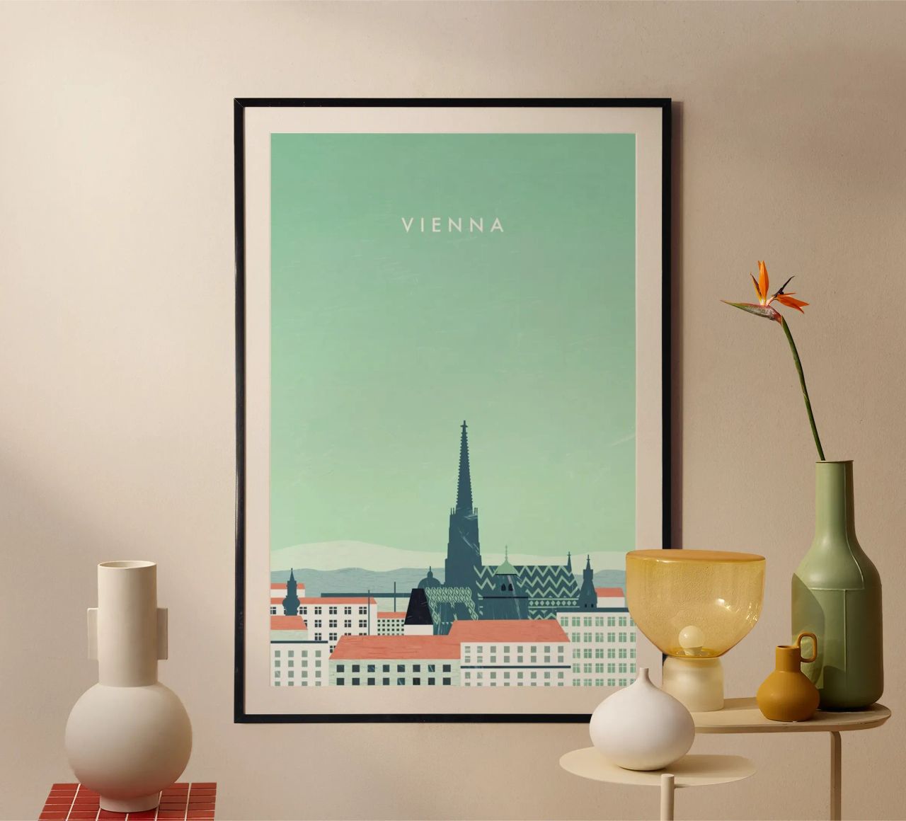 Wien Poster von Katinka Reinke