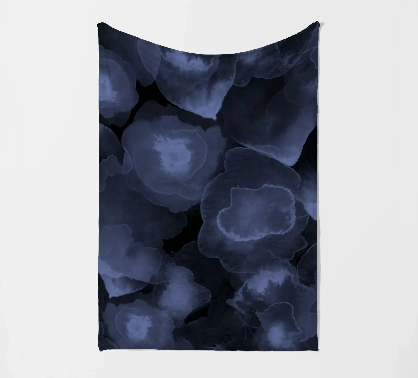 blue bubble fleecedeken van Giulio Iurissevich