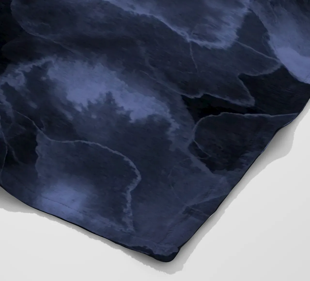 blue bubble fleece blanket by Giulio Iurissevich