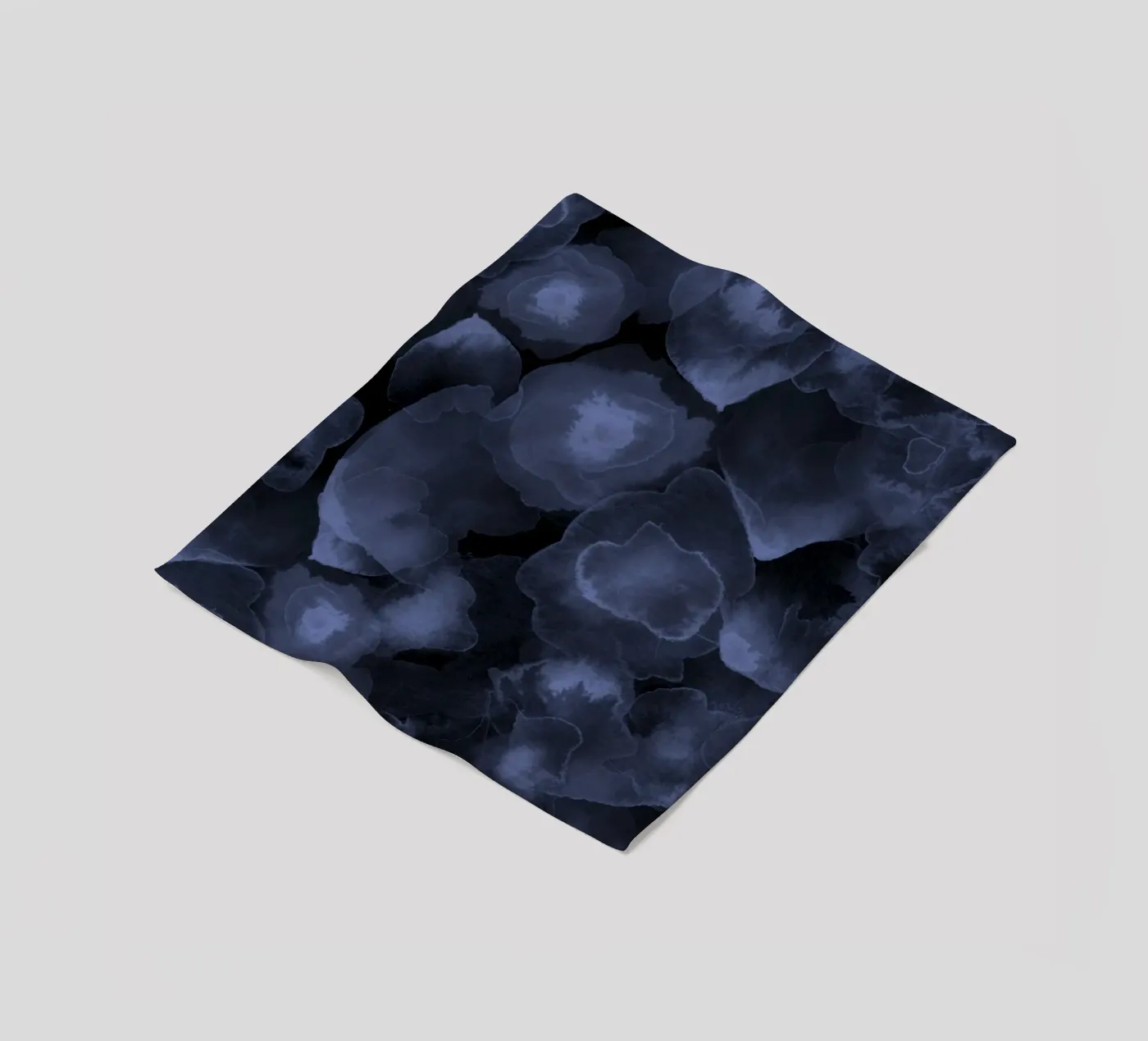 blue bubble fleecedeken van Giulio Iurissevich