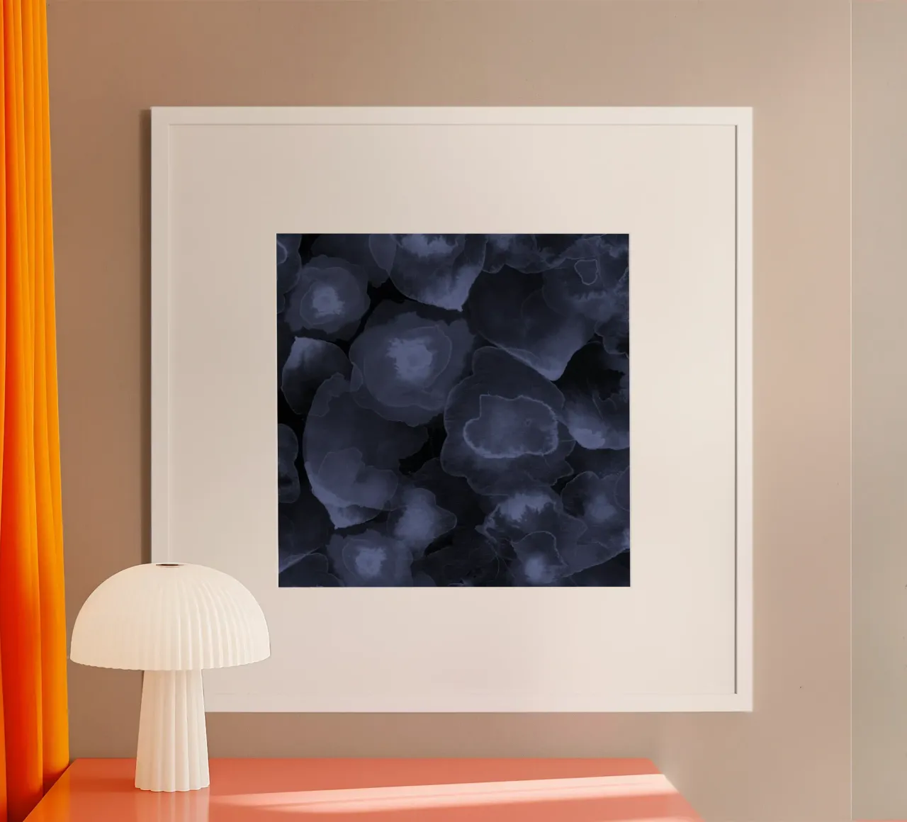 blue bubble poster da Giulio Iurissevich