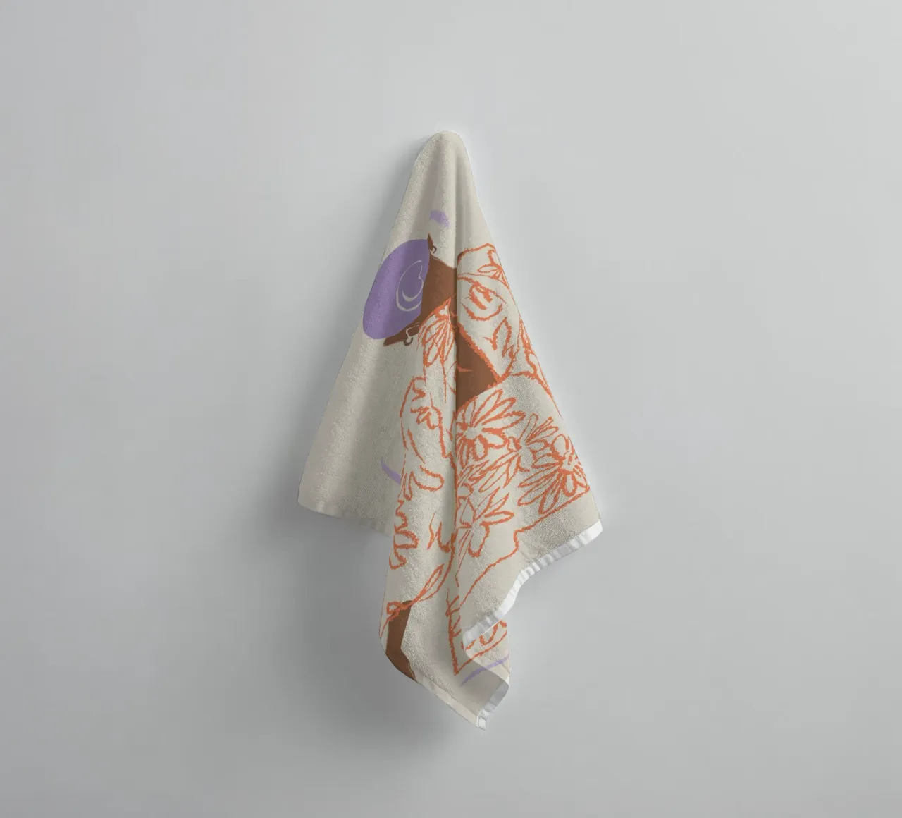 Harmonic Lines No 23 asciugamano da bagno da treechild