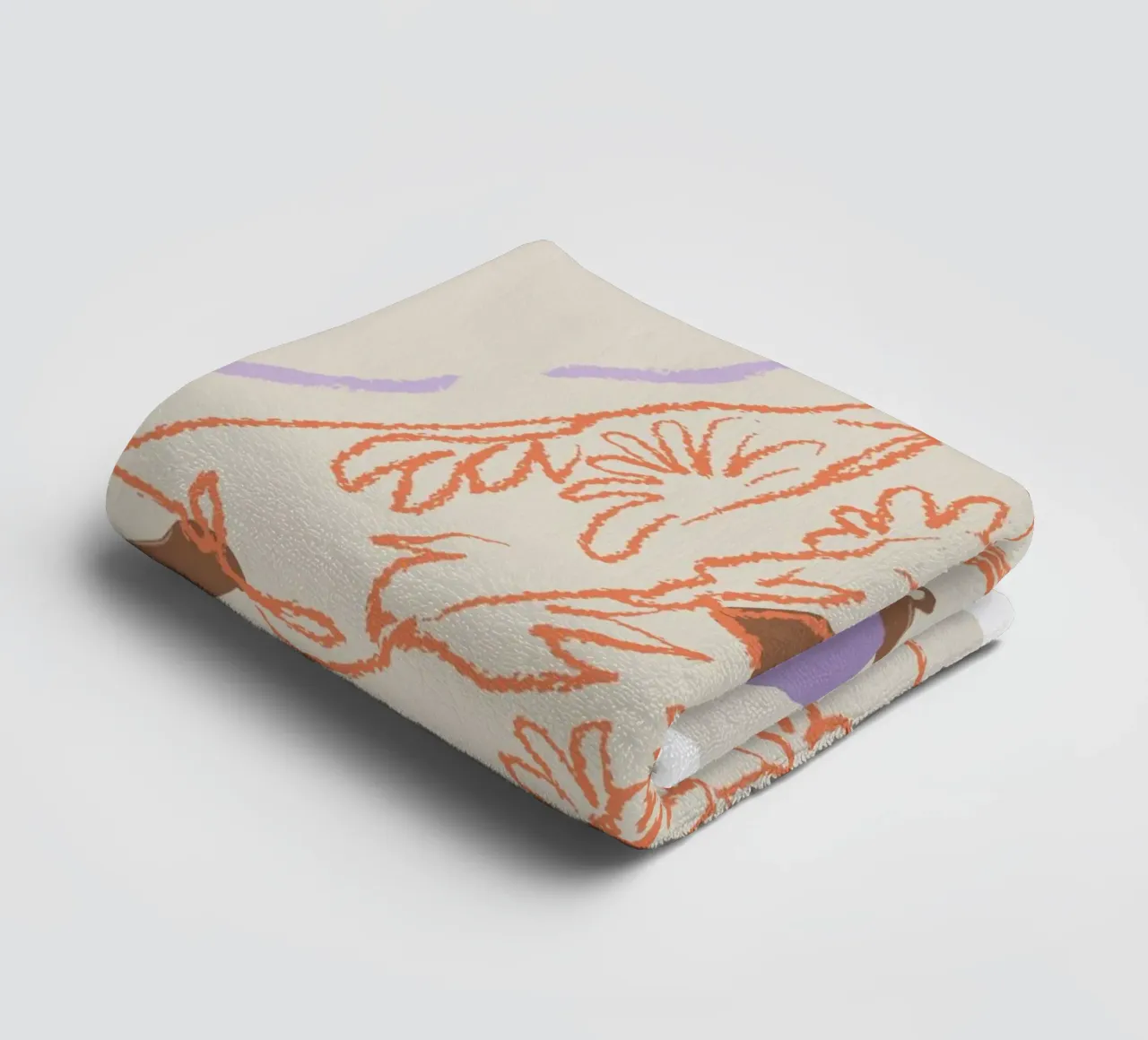 Harmonic Lines No 23 asciugamano da bagno da treechild