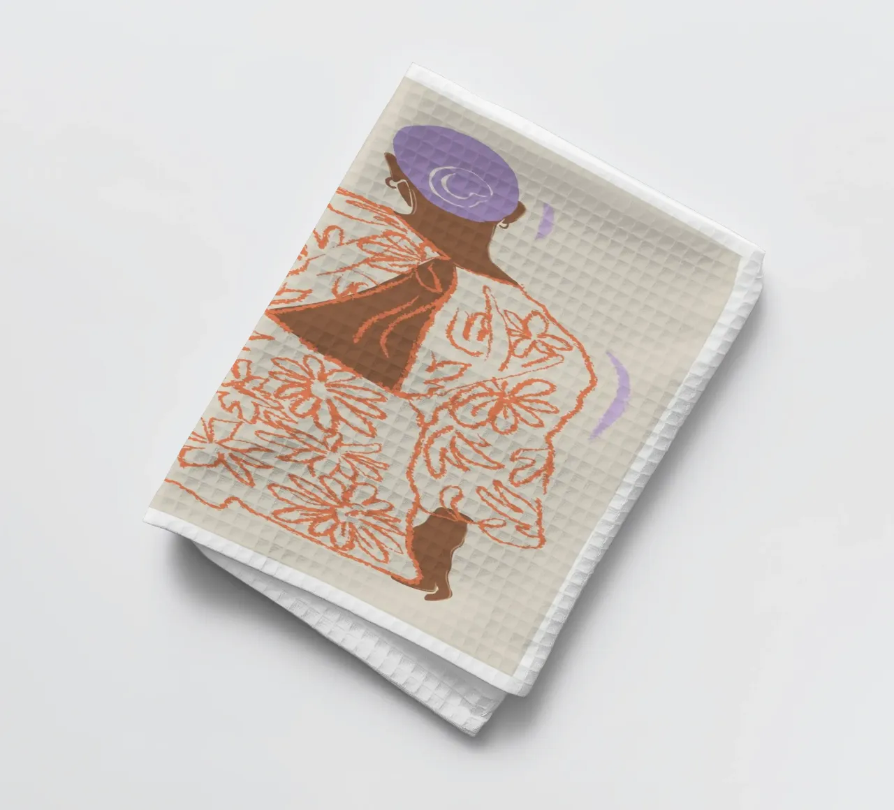 Harmonic Lines No 23 canovaccio da cucina da treechild