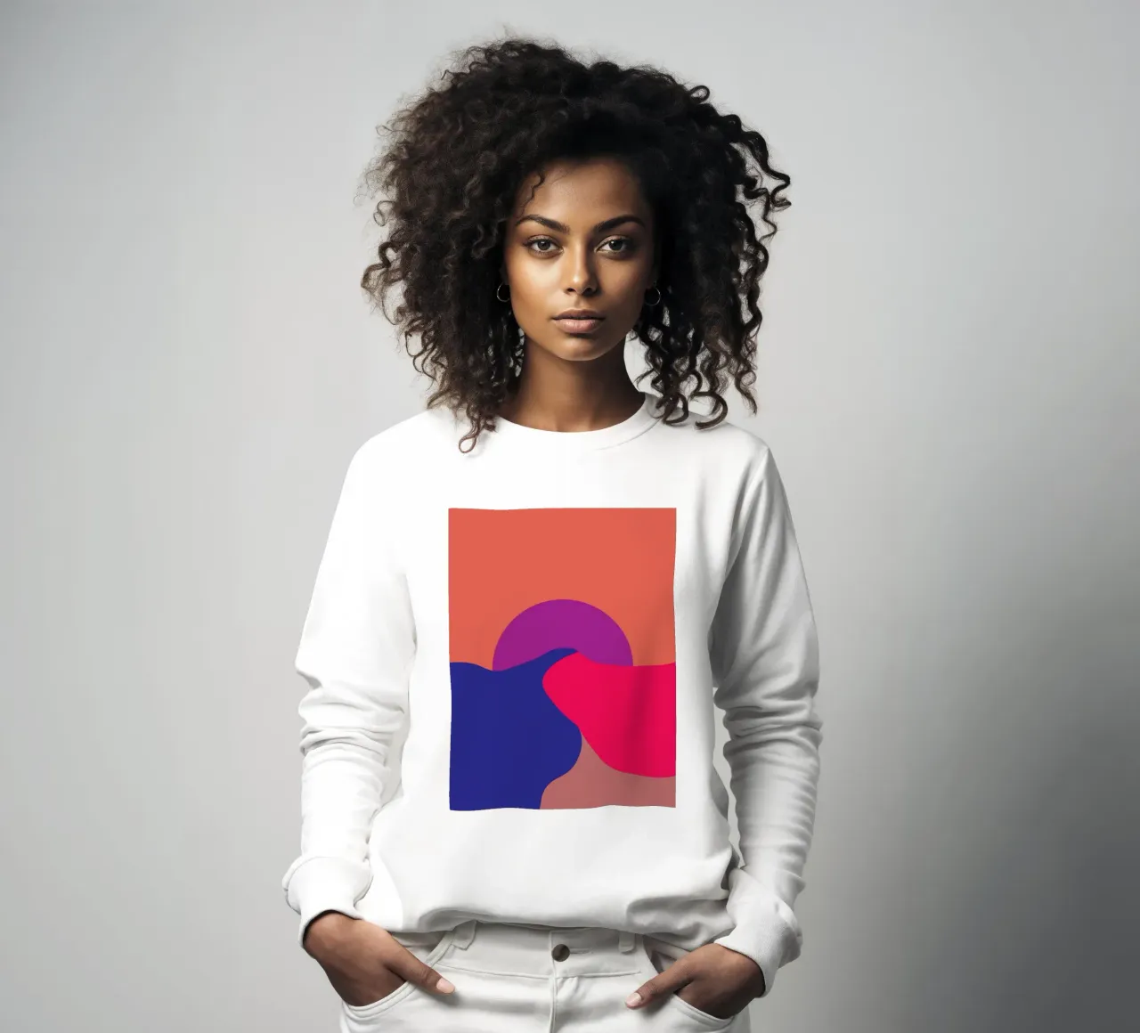 Sonnenuntergang Sweatshirt von Metron