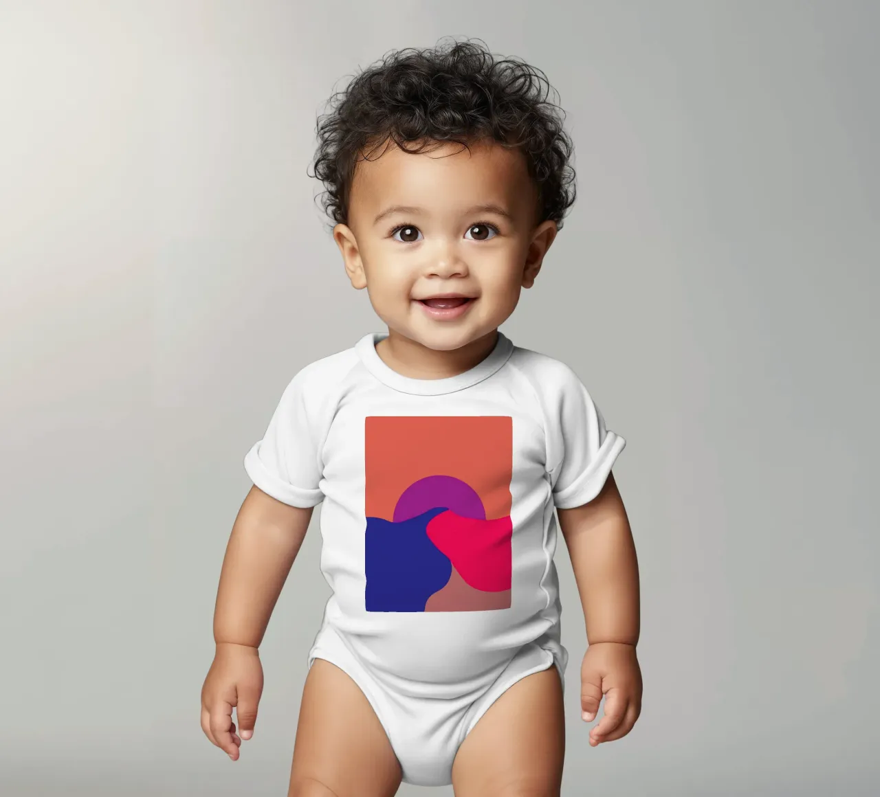 Coucher de soleil body bébé de Metron