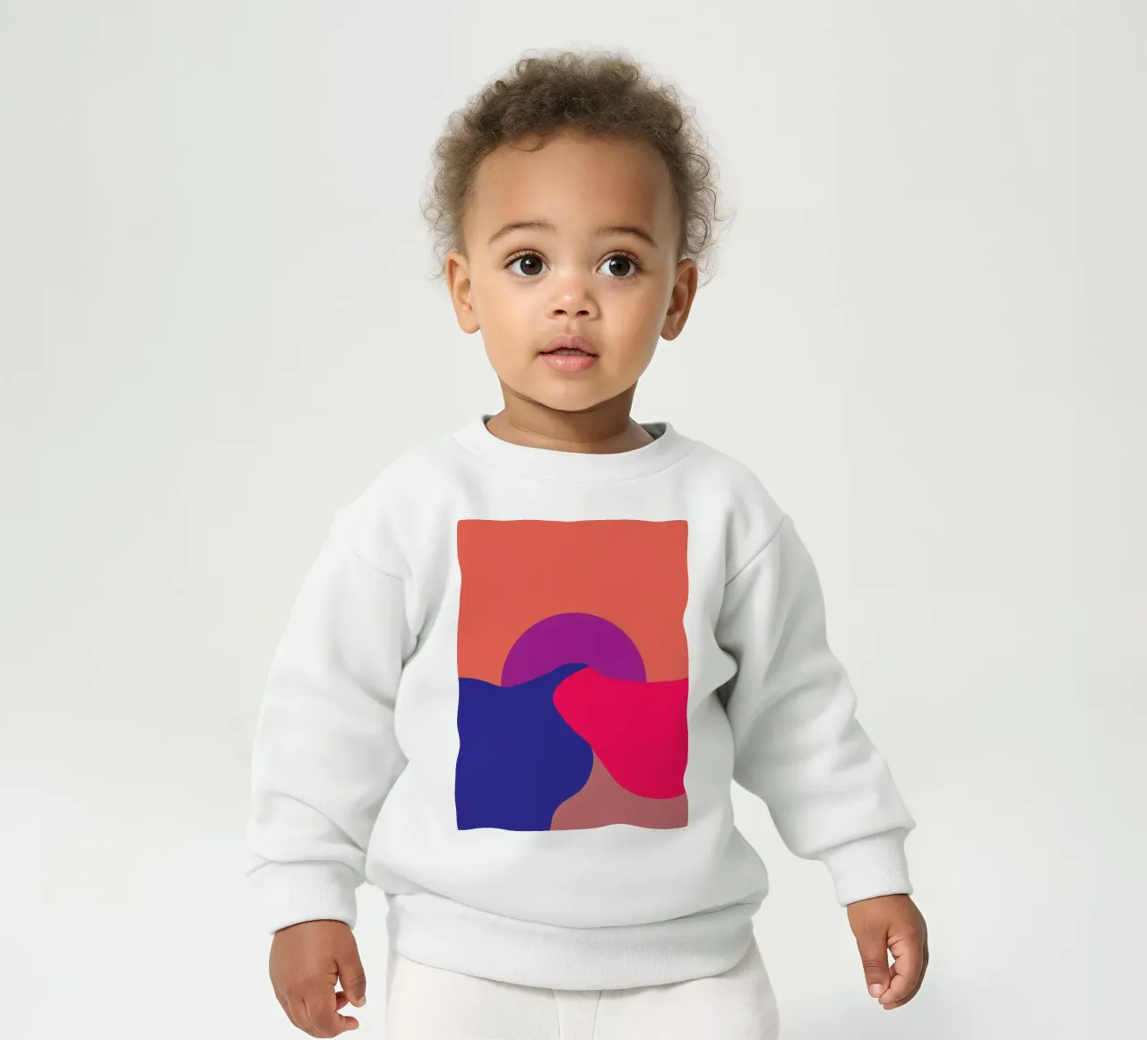 Sunset felpa neonato da Metron