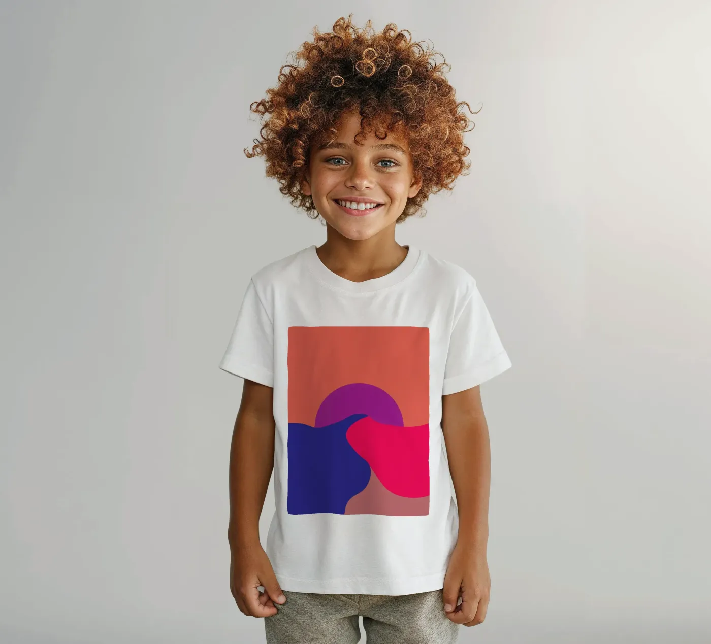 Sunset t-shirt bambini da Metron