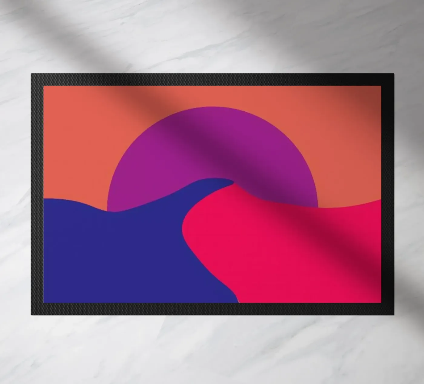 Sonnenuntergang Fußmatte von Metron