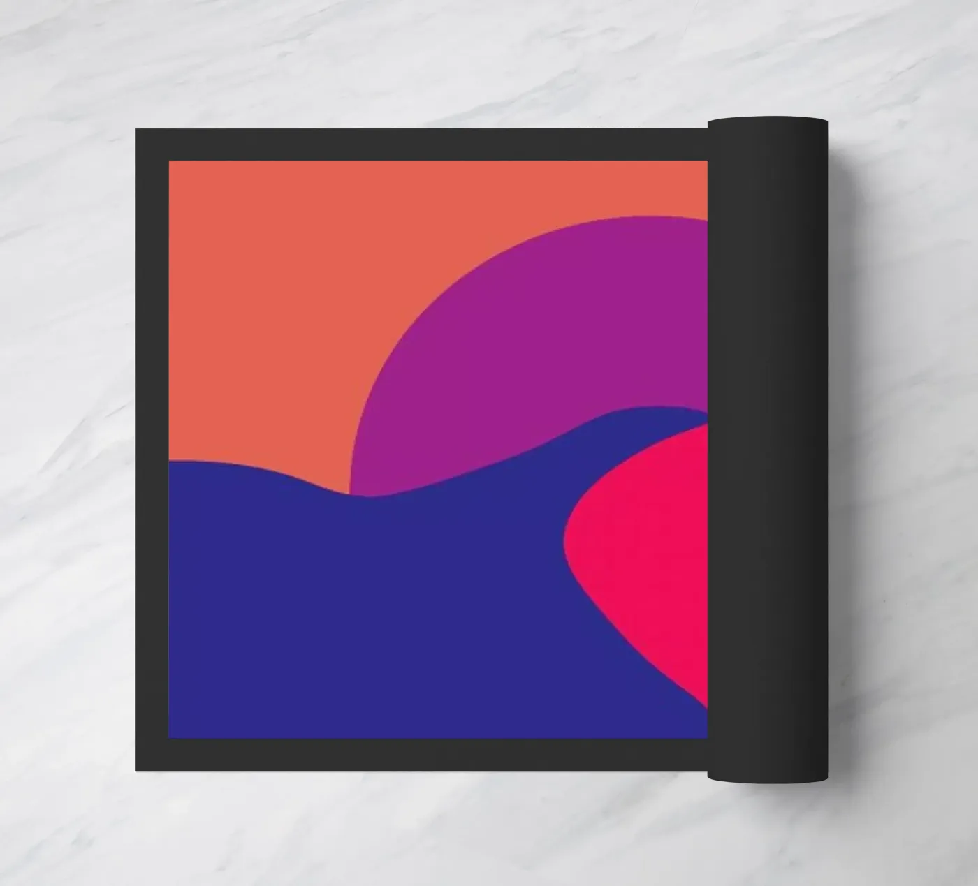 Sonnenuntergang Fußmatte von Metron