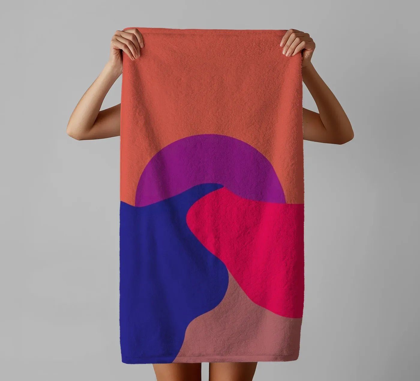 Sunset badhanddoek van Metron