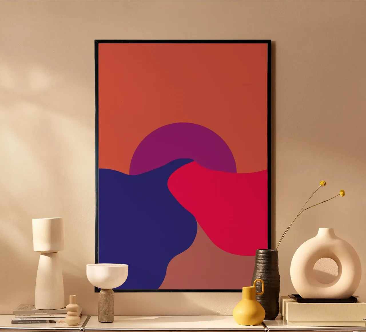 Sonnenuntergang Poster von Metron