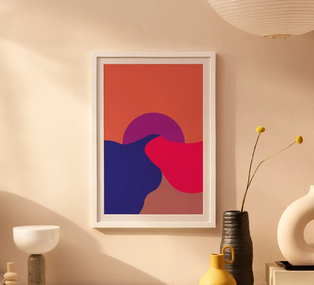 Sonnenuntergang Poster von Metron