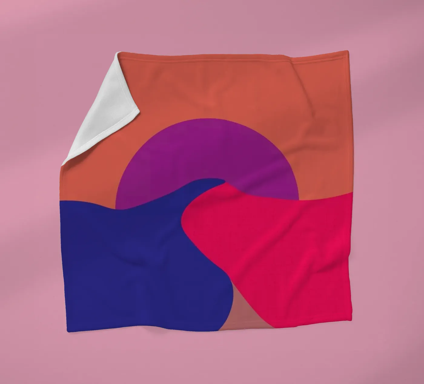 Zonsondergang fleecedeken van Metron