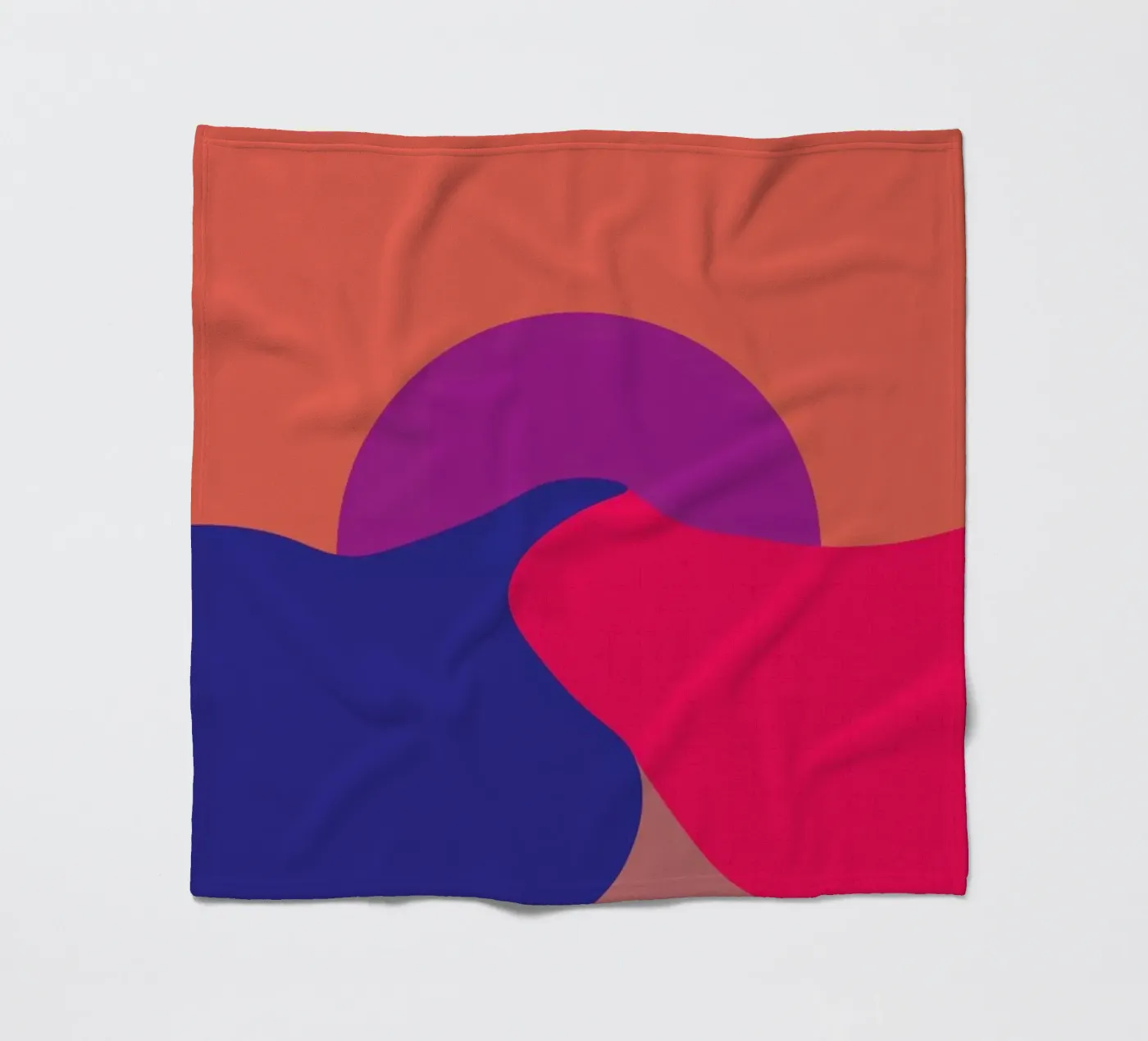 Zonsondergang fleecedeken van Metron