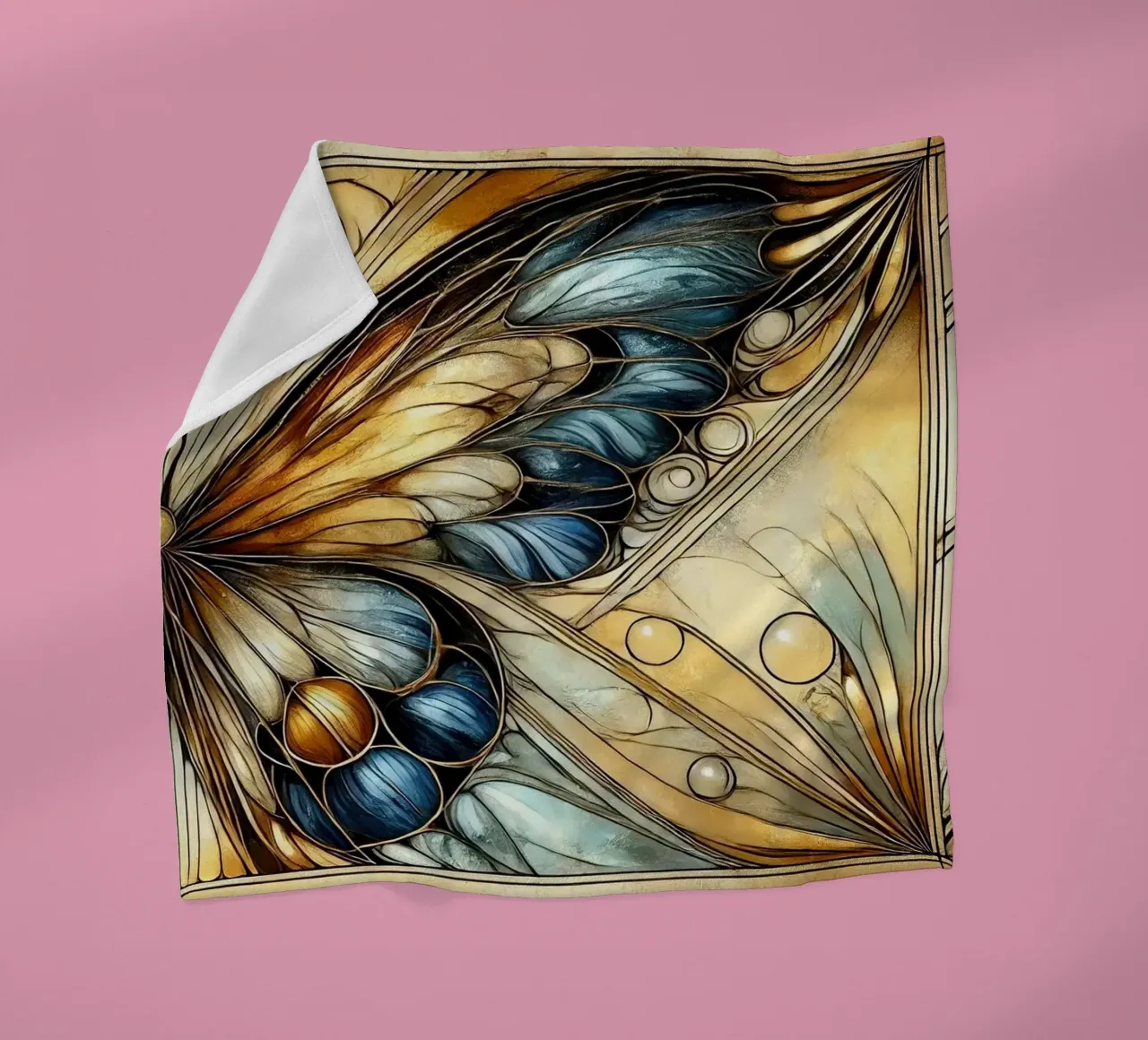 L'eleganza delle ali in Art Déco coperta in pile da Chromatic Fusion Studio