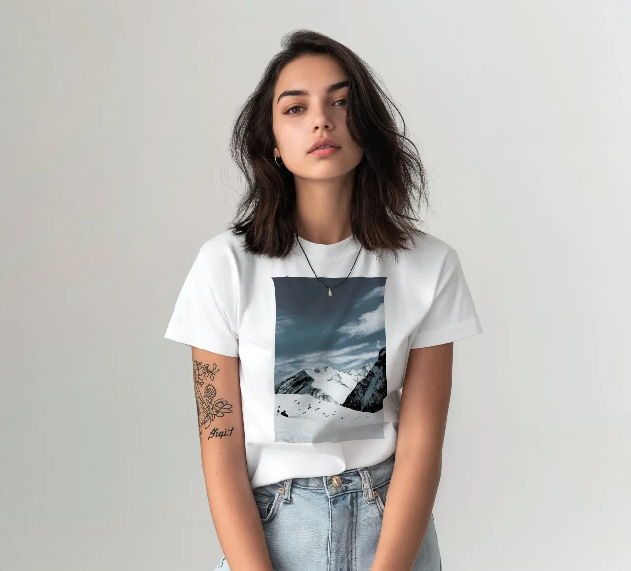 Mountains XVIII t-shirt by Sebastian Hilgetag