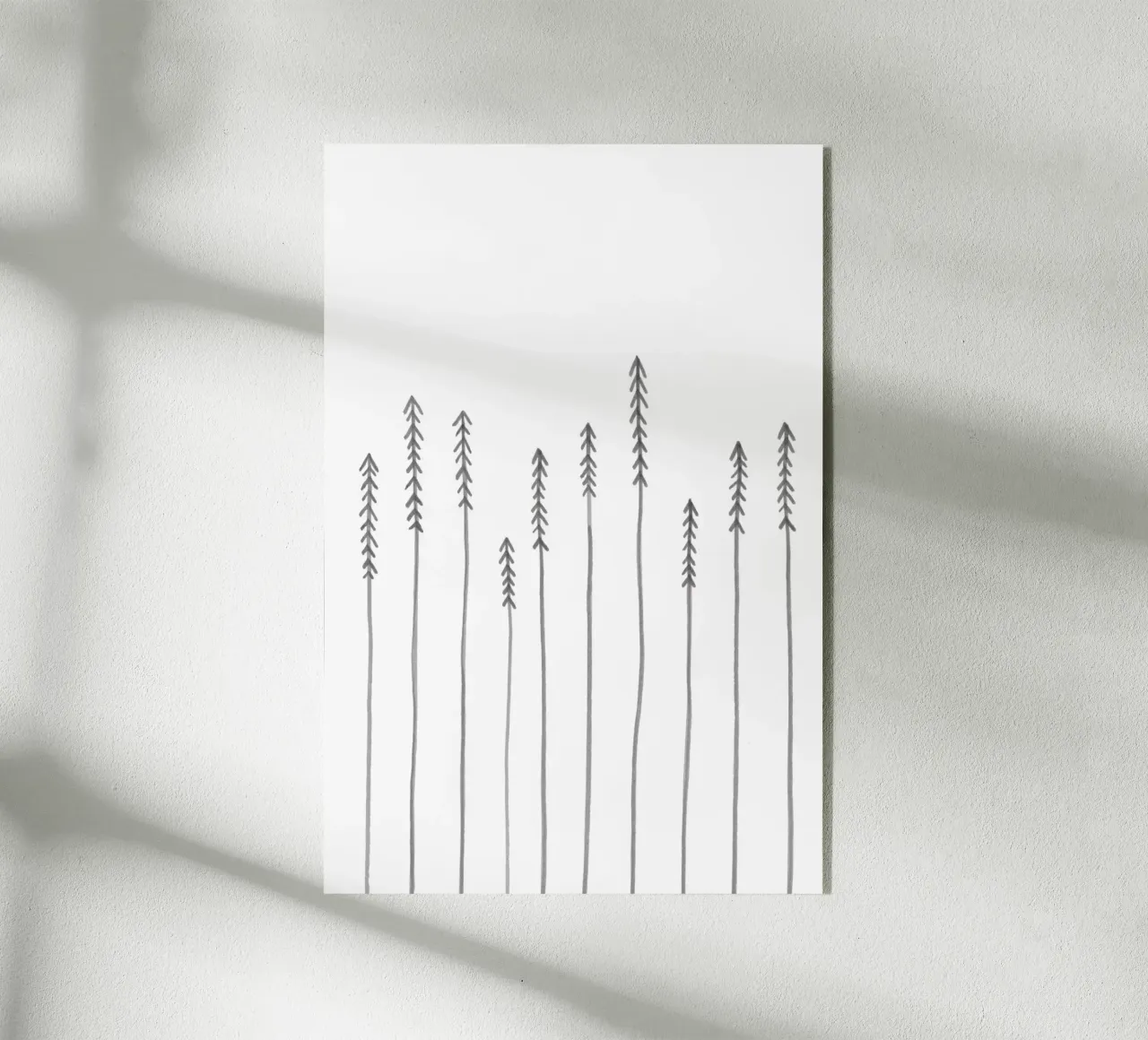 Pine Forest acrylic glass by KRUTH DESIGN