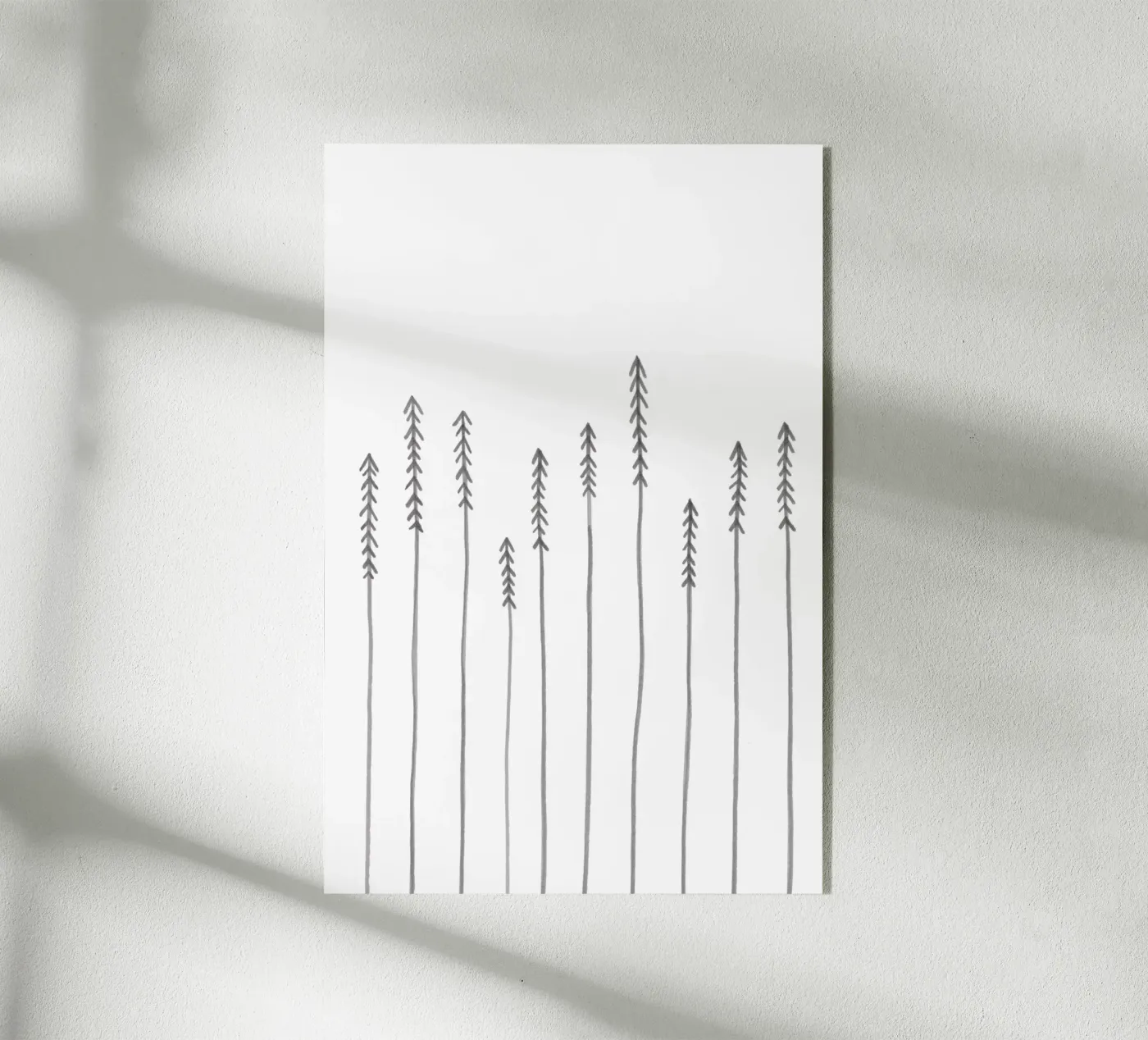 Pine Forest plexiglass da KRUTH DESIGN