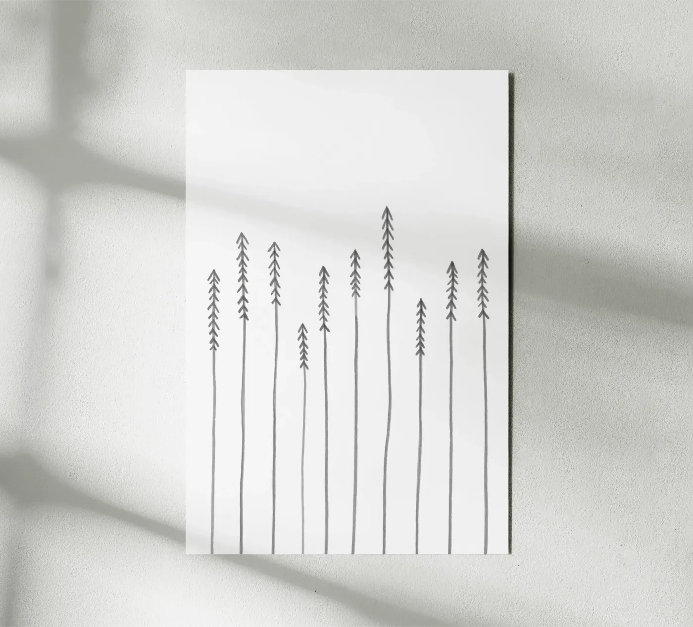 Pine Forest alluminio dibond da KRUTH DESIGN