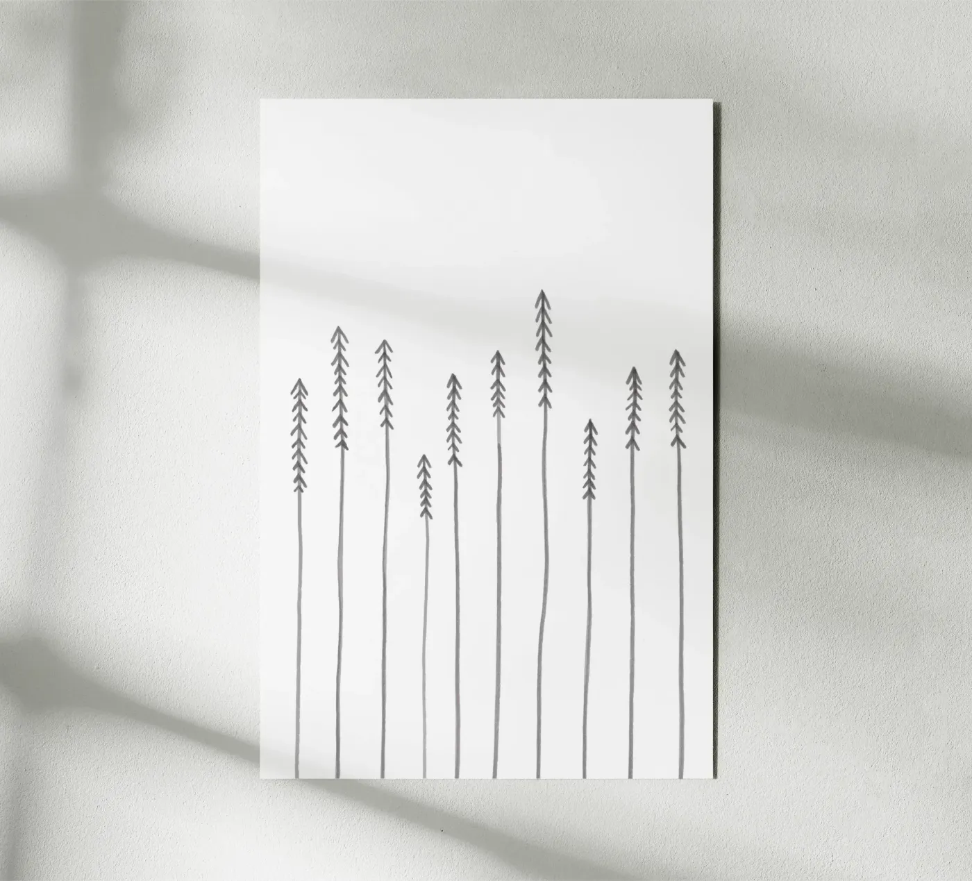 Pine Forest alluminio dibond da KRUTH DESIGN