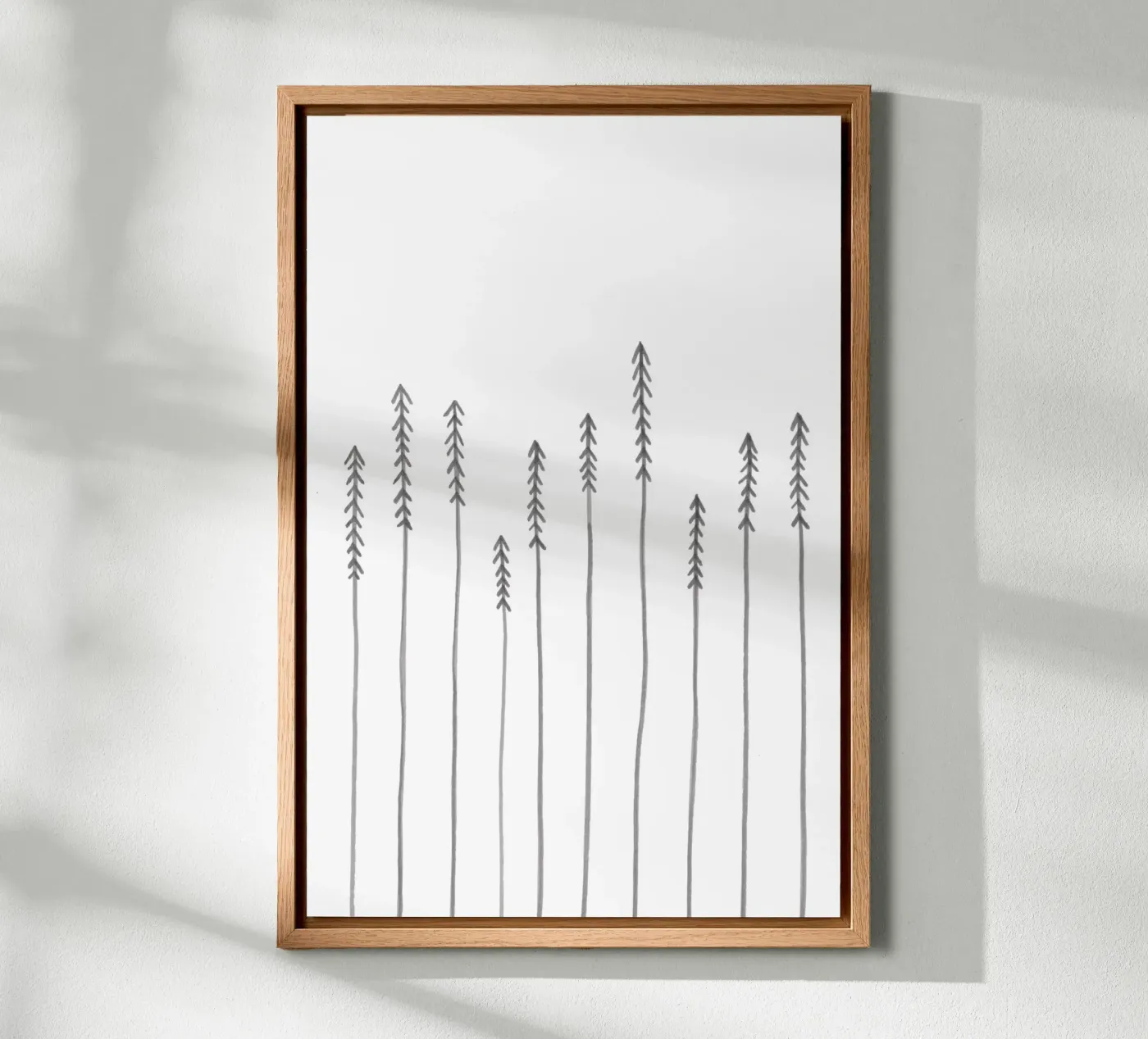 Pine Forest canvas by KRUTH DESIGN